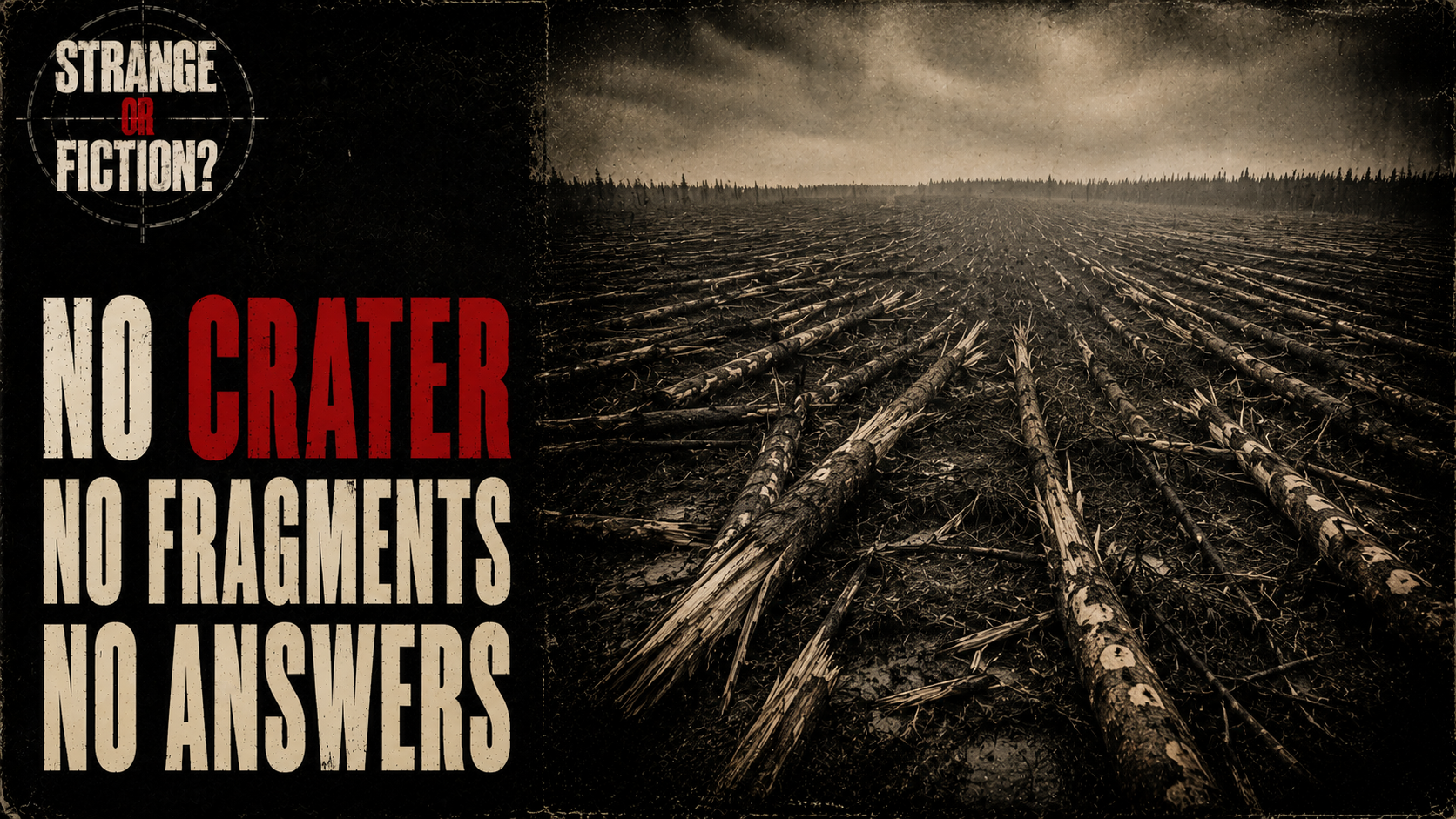 No Crater. No Fragments. No Answers.