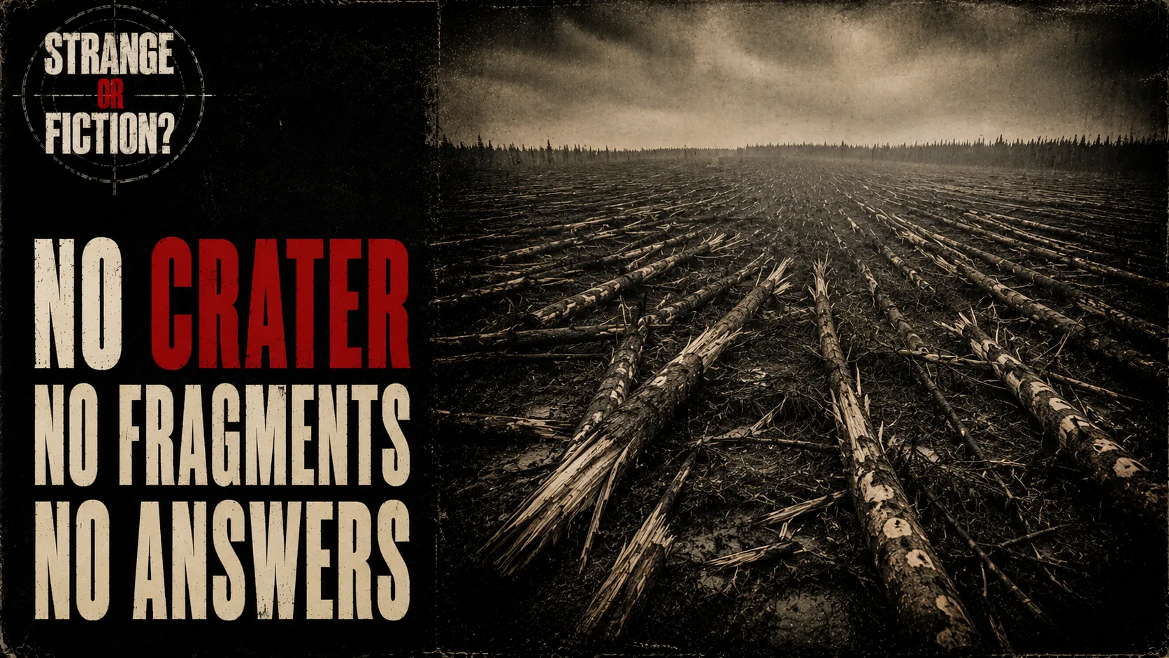 No Crater. No Fragments. No Answers.